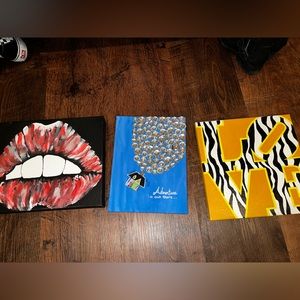 Handmade Canvas Painting Art Bundle